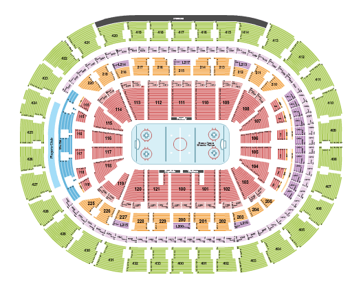 Capital One Arena Frozen Four Seating Chart